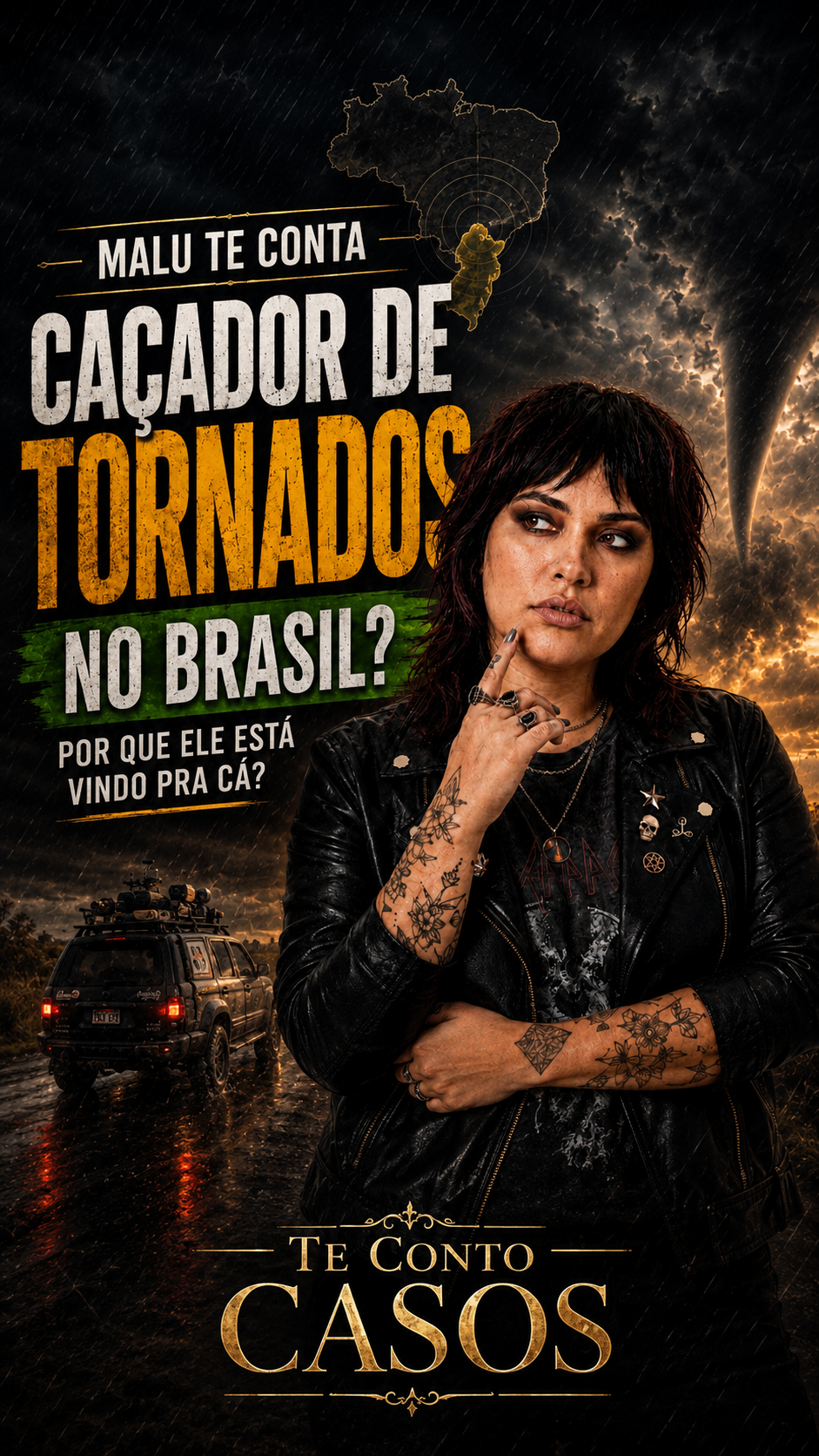 CAÇADOR DE TORNADOS NO BRASIL?